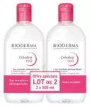 Acheter CREALINE H2O Solution micellaire nettoyante apaisante sans parfum 2Fl/500ml à Béziers