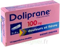 Doliprane 100 Mg Suppositoires Sécables 2plq/5 (10) à Béziers