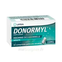 Donormyl 15 Mg Comprimés Pelliculés Sécables T/10 à Béziers