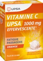 Vitamine C Upsa Effervescente 1000 Mg, Comprimé Effervescent à Béziers