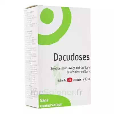 Dacudoses Solution Pour Lavement Ophtalmologique 24unid/10ml à Béziers