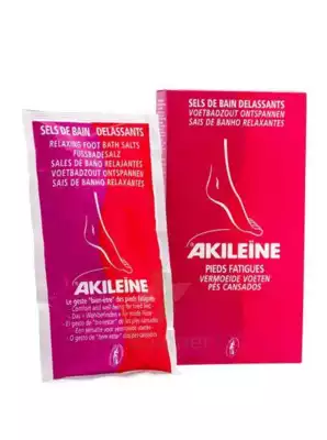 Akileine Soins Rouges Sels De Bain DÉlassant 2sach/150g à Béziers